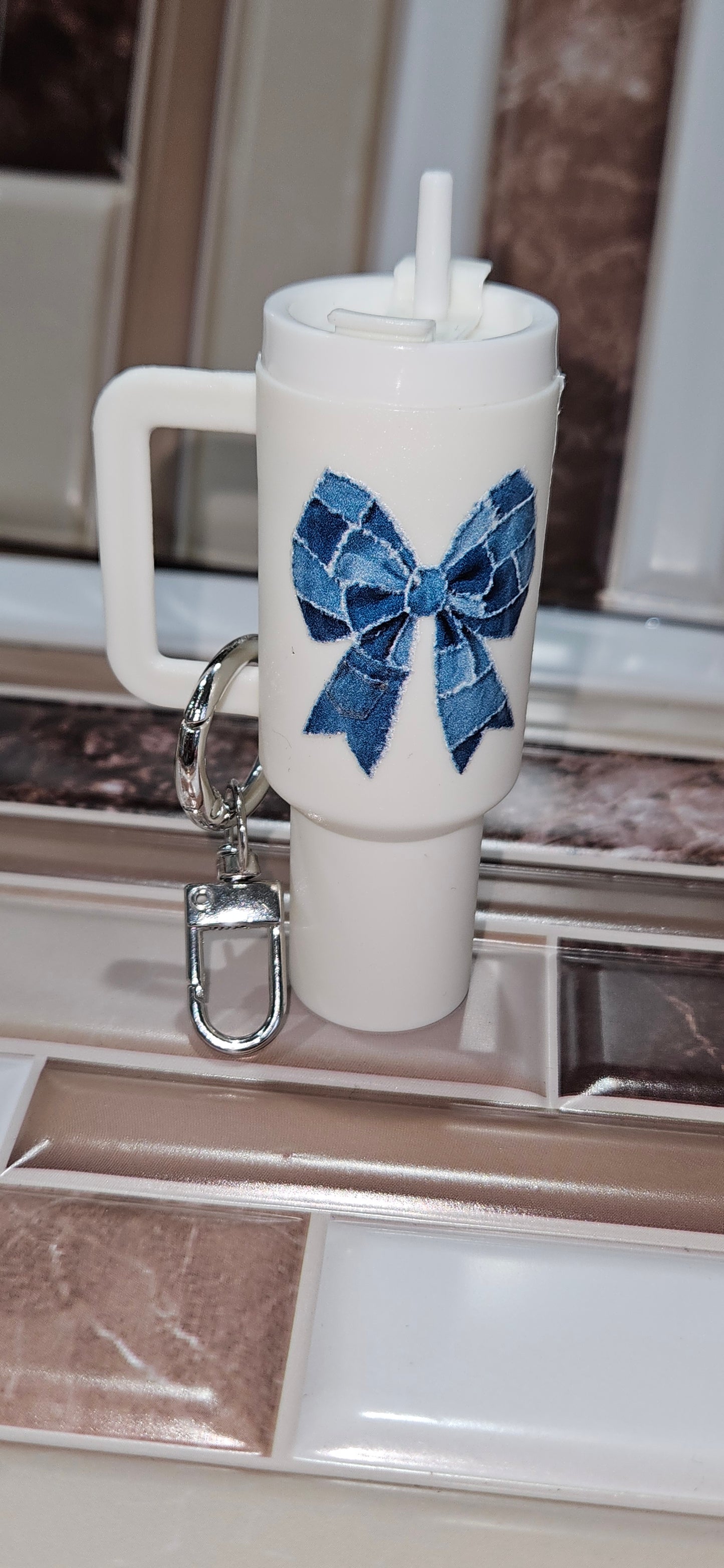 Coquette bows chapstick holders