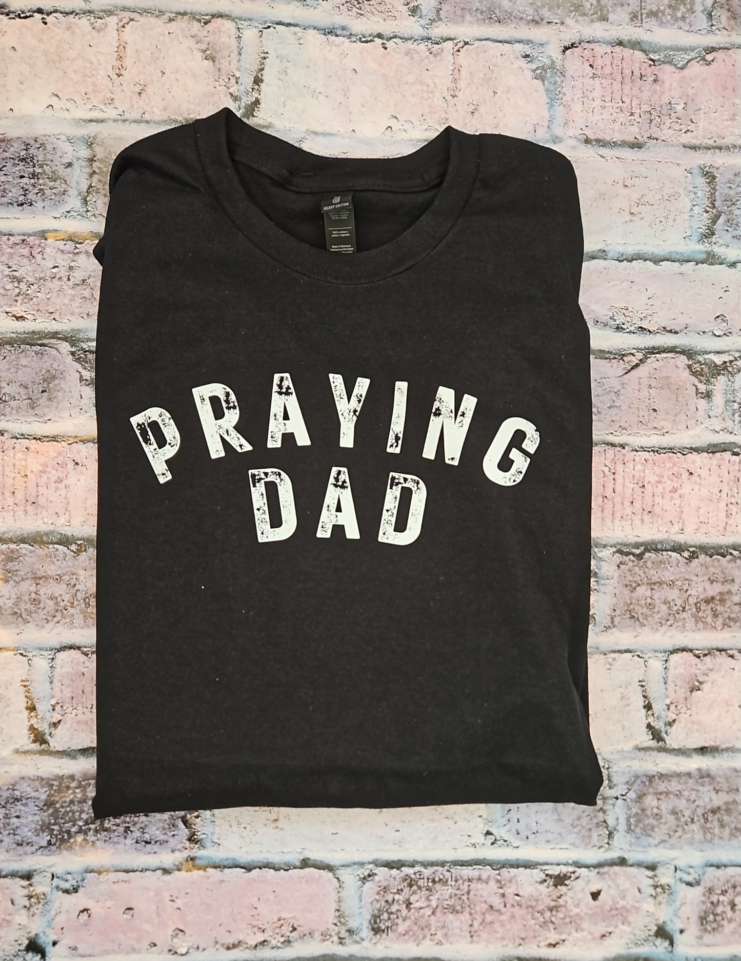 Praying dad