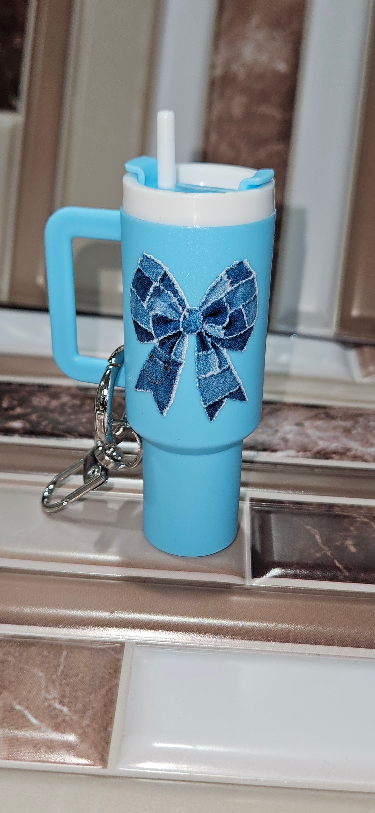 Coquette bows chapstick holders