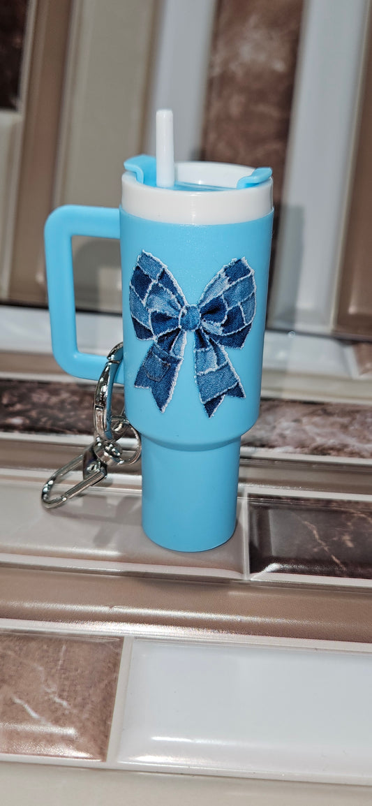 Coquette bows chapstick holders