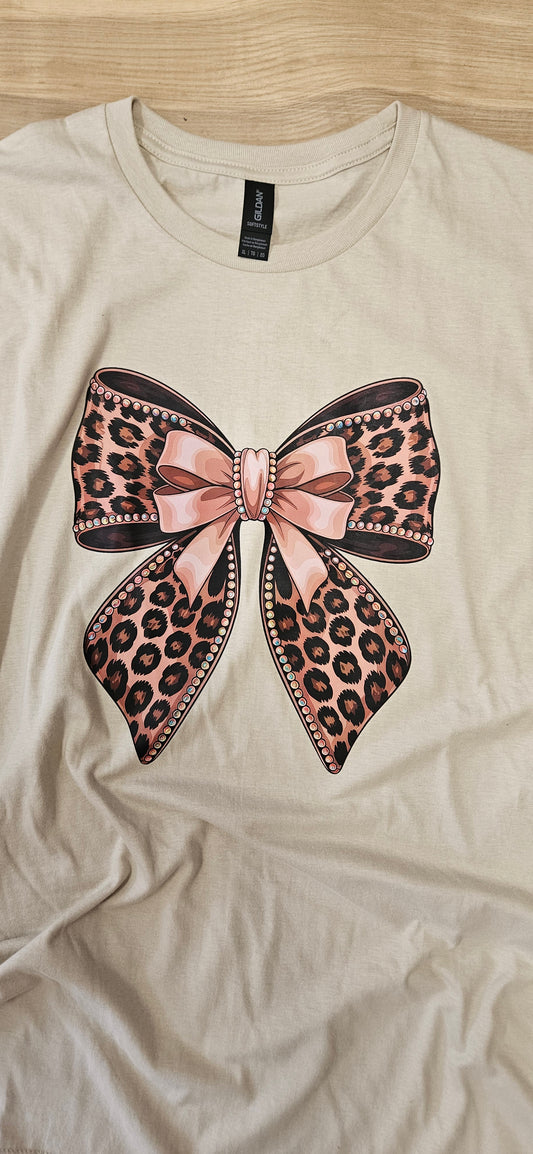 Animal print coquette